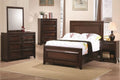 Flat Single Bed in a clean wooden bedroom setting