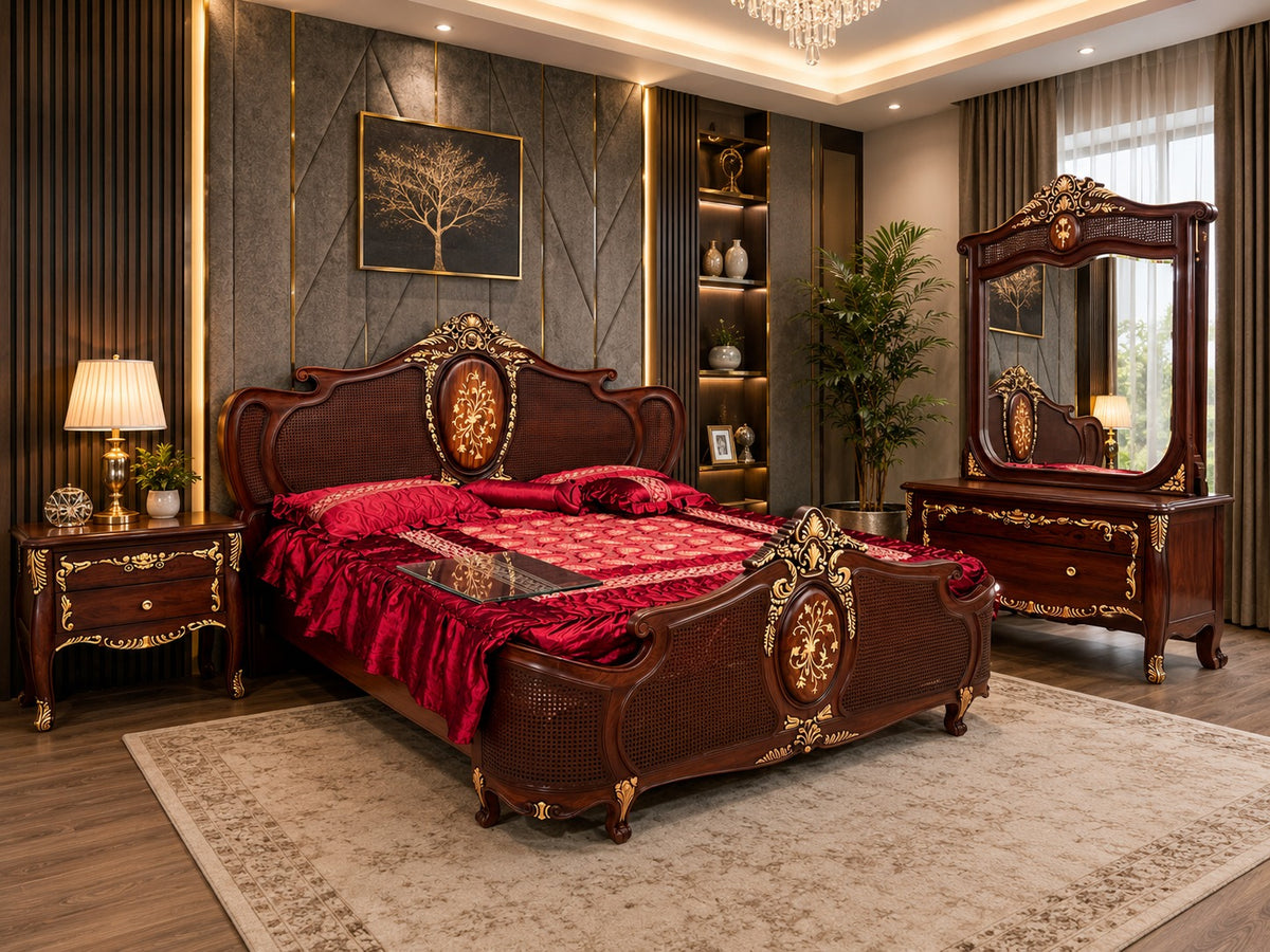 Rattan Pearl Beds by Furniture World